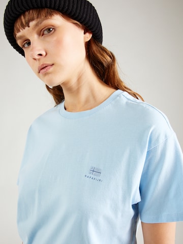 NAPAPIJRI T-shirt 'NINA' i blå