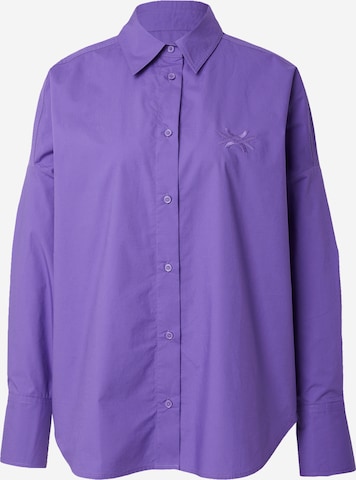 UNITED COLORS OF BENETTON Bluza | vijolična barva: sprednja stran