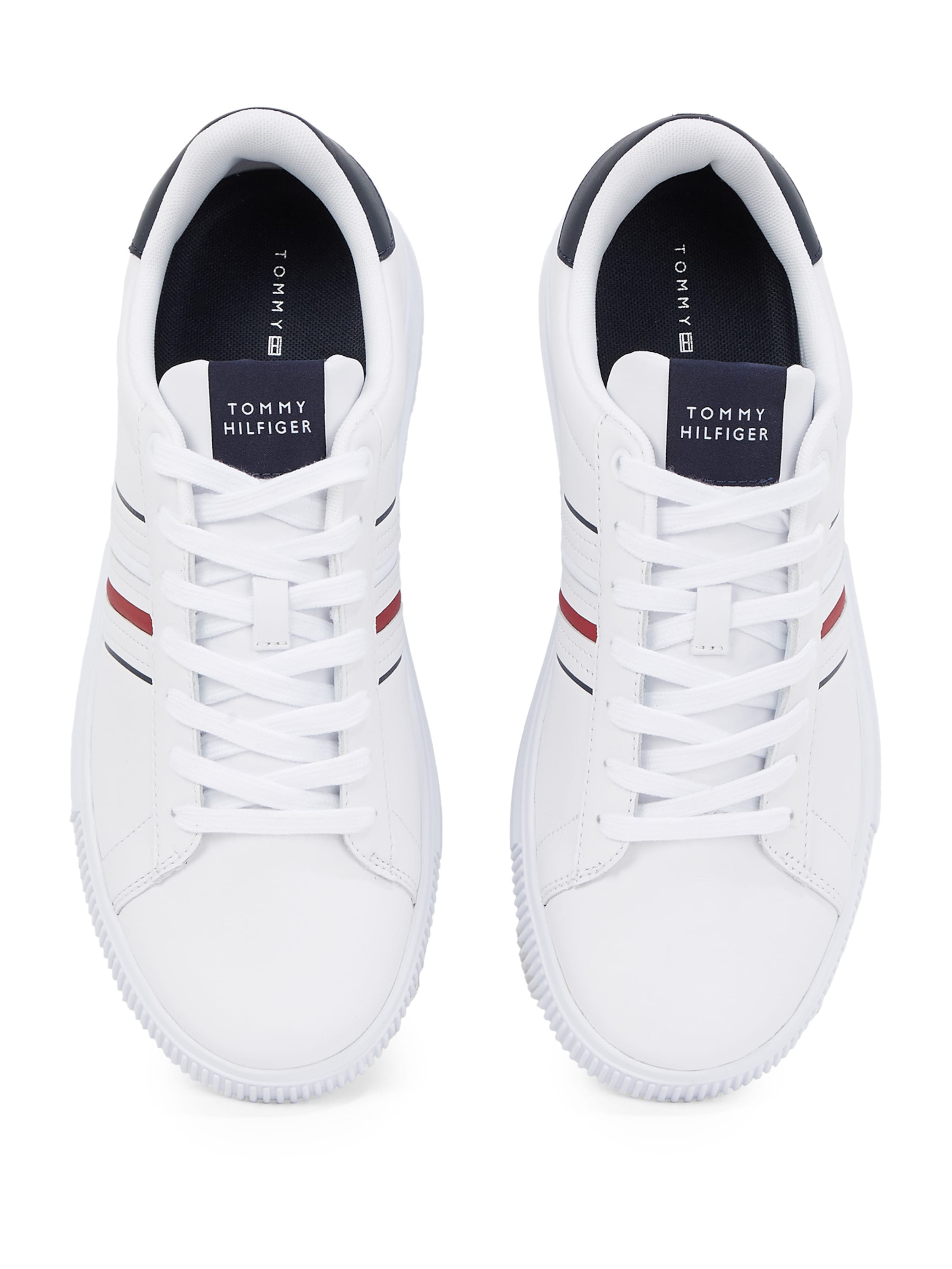 balta TOMMY HILFIGER Sportbačiai be auliuko