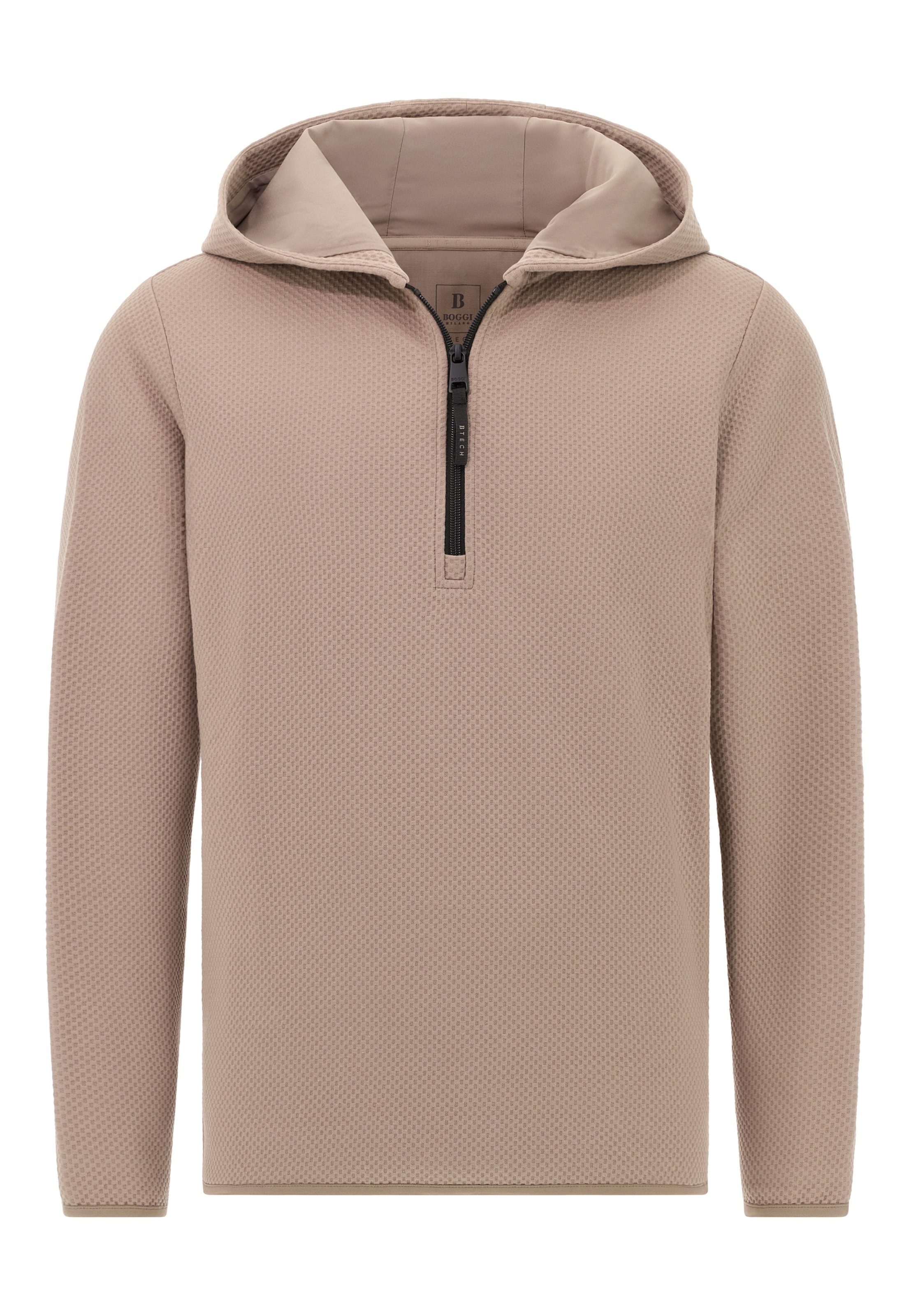 Boggi Milano Суичър в сиво: отпред