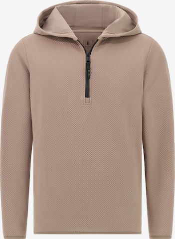 Sweat-shirt Boggi Milano en gris : devant