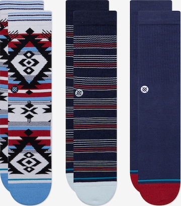 Stance - Meias 'MIRAGE' em mistura de cores: frente