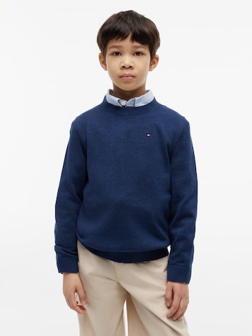 TOMMY HILFIGER Tröja i blå: framsida