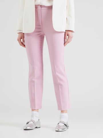 Weekend Max Mara Regular Hose 'RANA' in Pink: Vorderseite