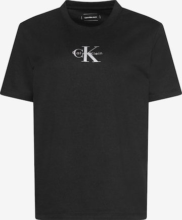 Calvin Klein Jeans Тениска '20s CLASSIC' в черно: отпред