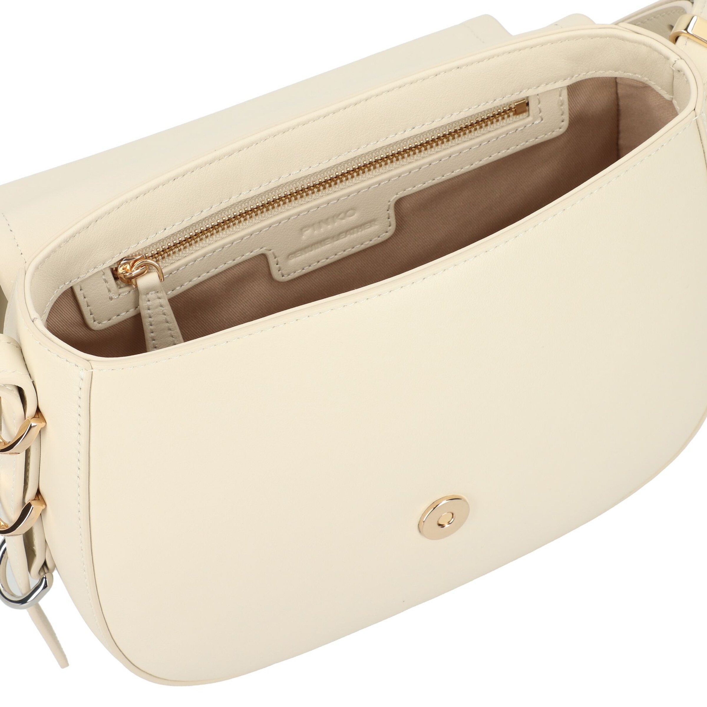 PINKO Crossbody bag 'Saddle' in White