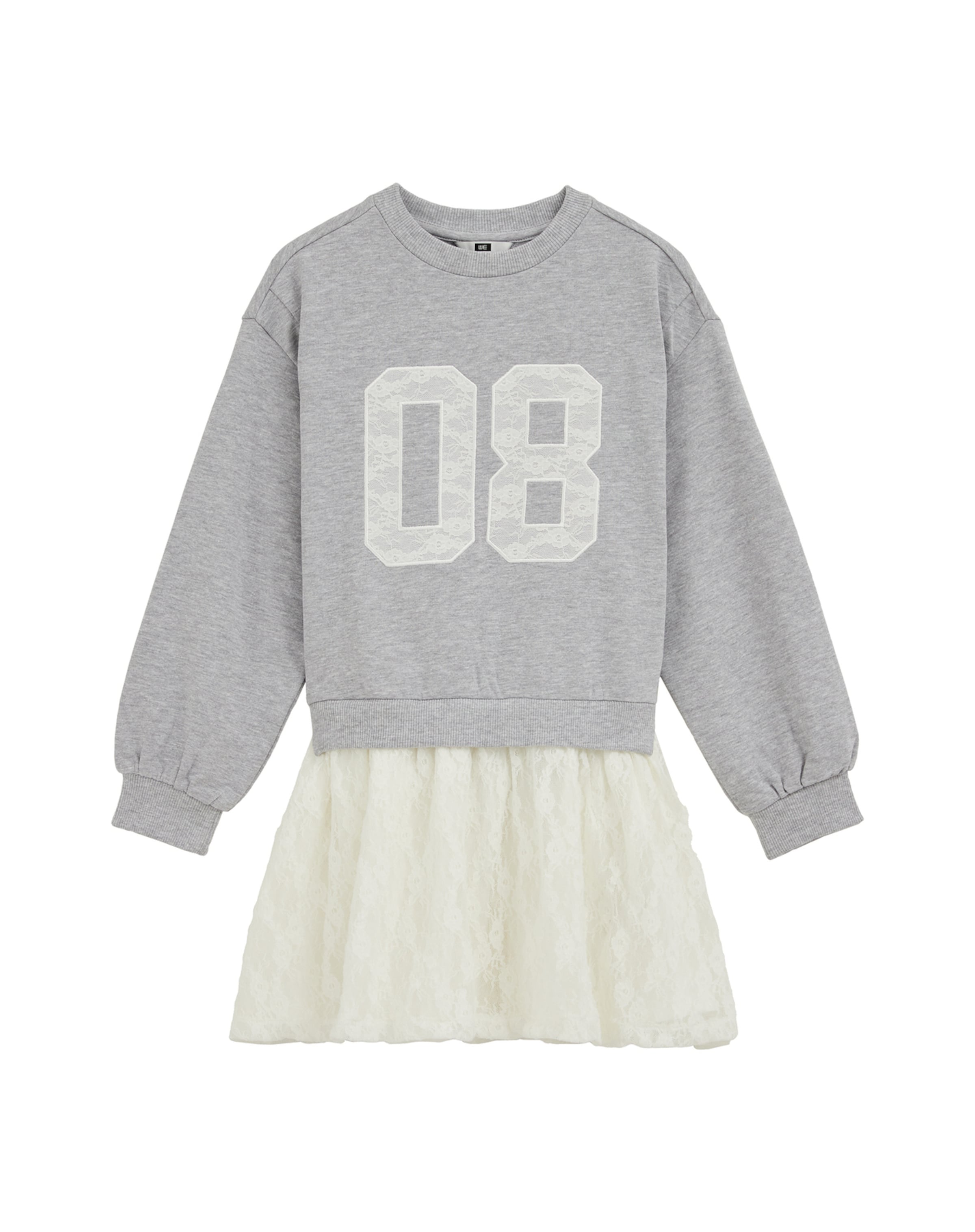 Robe WE Fashion en gris : devant