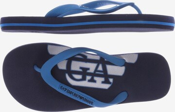 EA7 Emporio Armani Sandals & Slippers in 42 in Blue: front