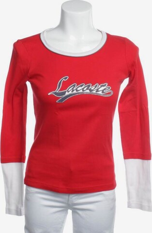 LACOSTE Top & Shirt in S in Red: front