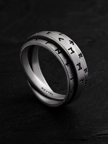 REYTEL Ring 'RUNES - AMULETS'‌‌‌‌‌‌‌ in Silber
