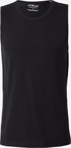 s.Oliver Shirt in Zwart: voorkant
