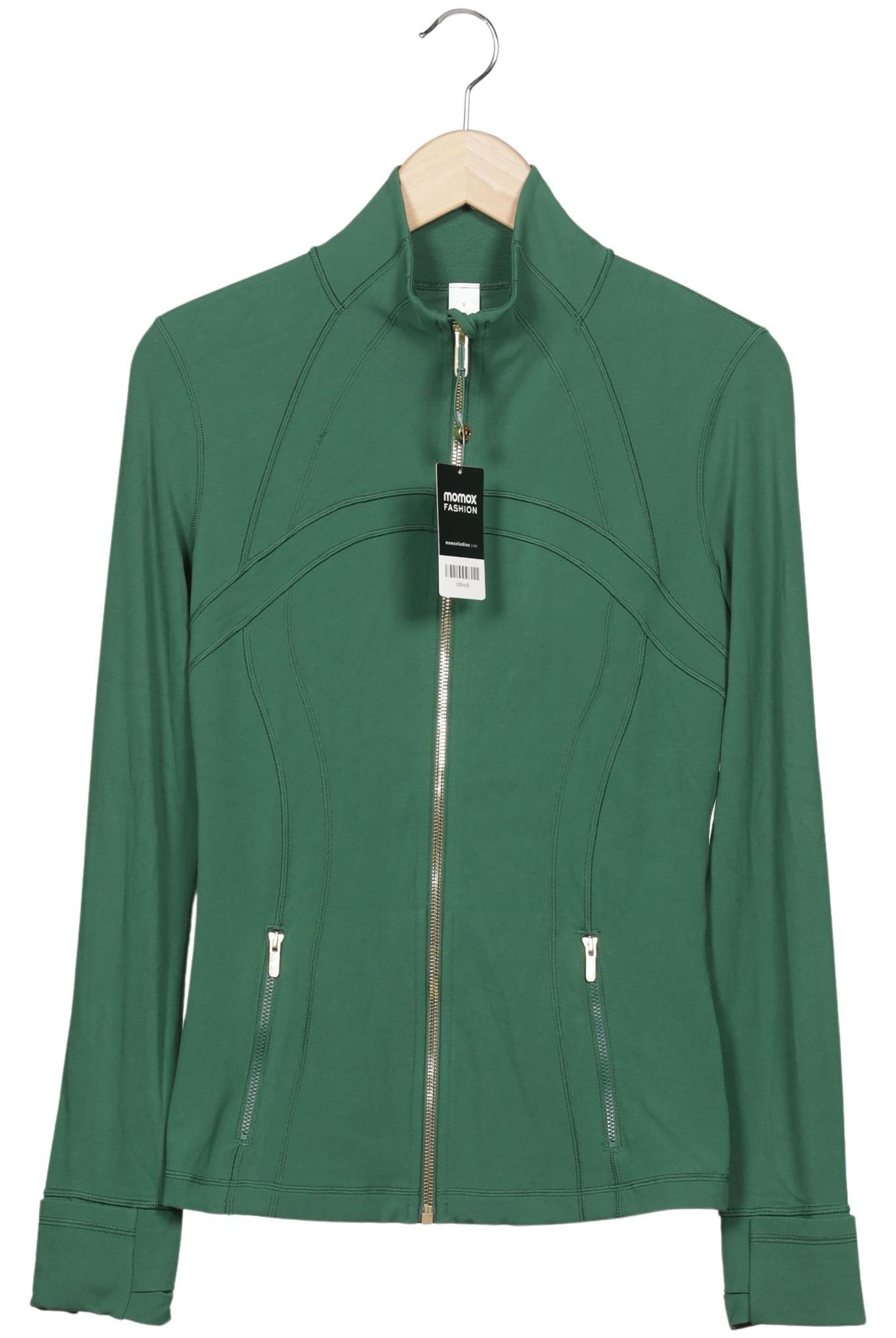 Lululemon Sweatshirt & Zip-Up Hoodie in L in Green: front