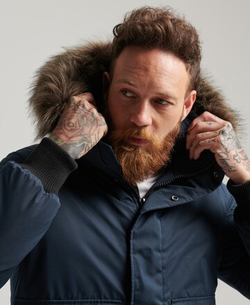 Superdry Between-Season Jacket 'Everest' in Blue