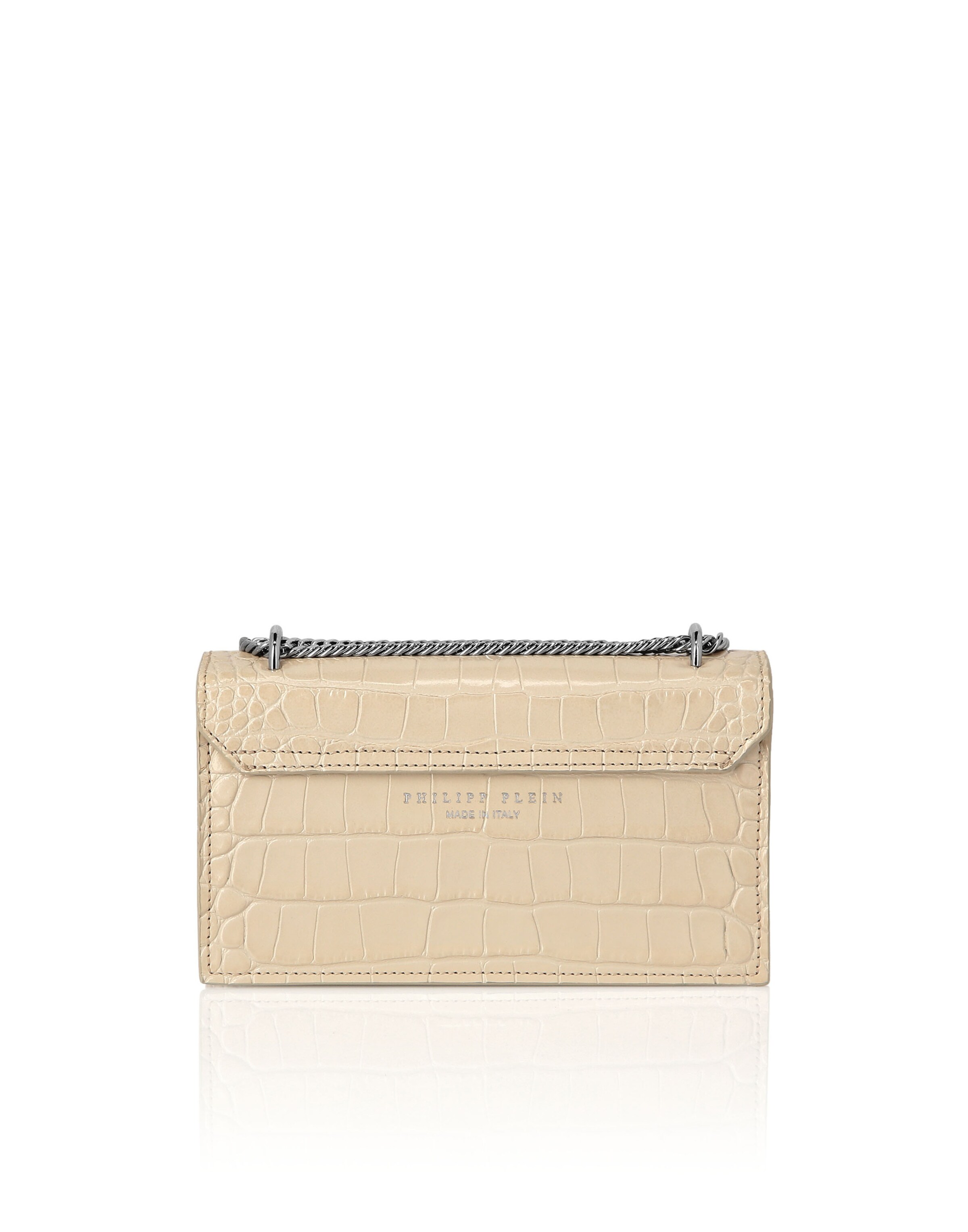 Philipp Plein Clutch in Beige