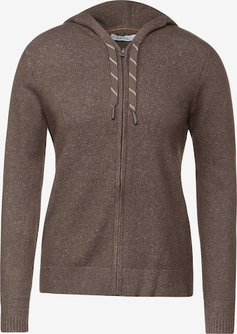 Cardigan CECIL en marron : devant