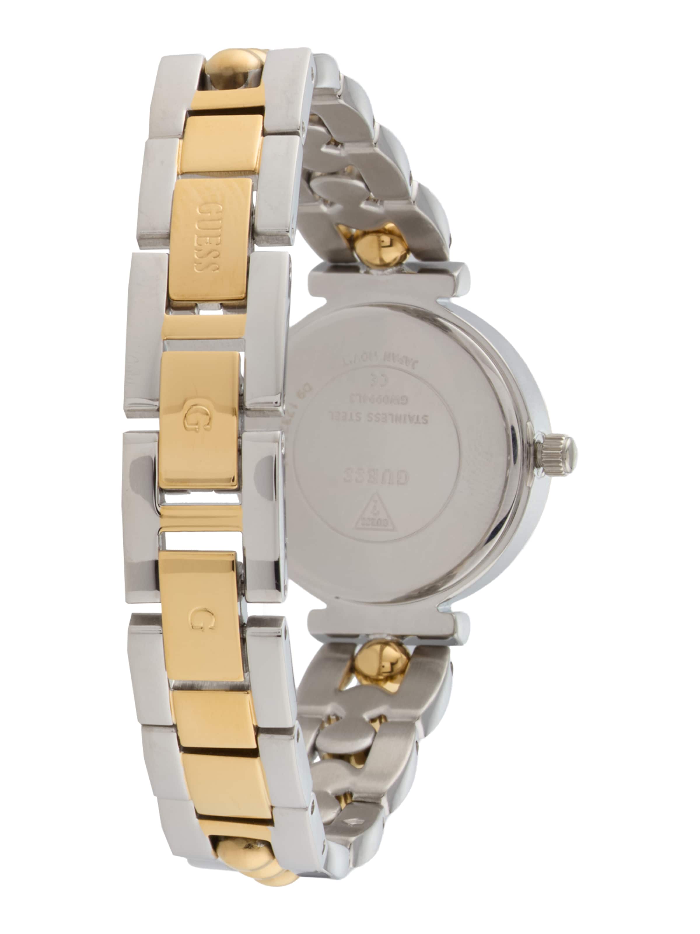 sidabrinė GUESS Analoginis (įprasto dizaino) laikrodis 'LEENA'