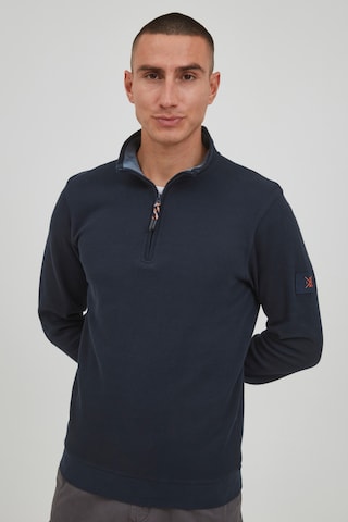 INDICODE JEANS Sweatshirt in Blue: front