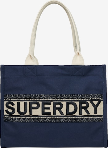 Superdry Handbag in Blue: front