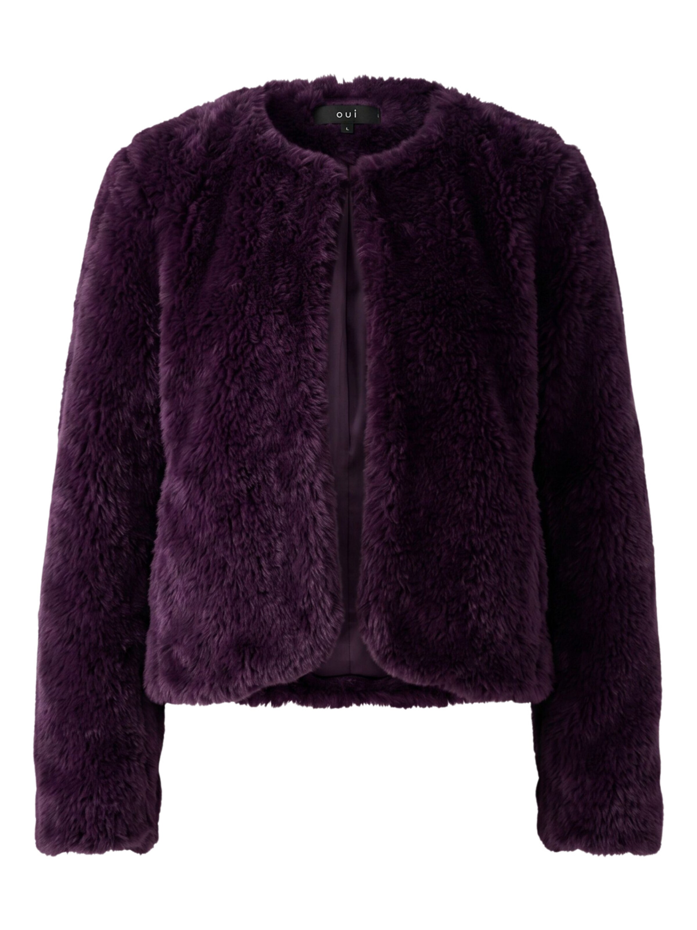 OUI Strickjacke in Lila: Vorderseite