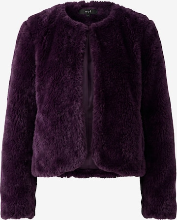 OUI Strickjacke in Lila: Vorderseite