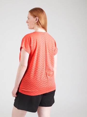 Maglietta 'VMCTHAS' di Vero Moda Curve in rosso