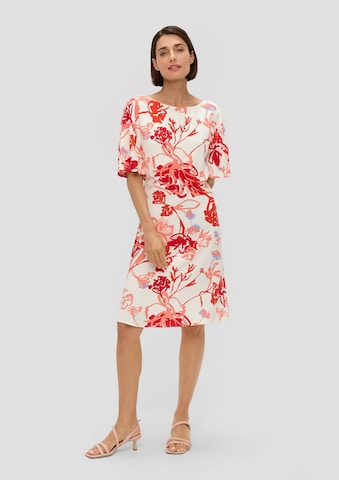 s.Oliver BLACK LABEL Jurk in Beige: voorkant