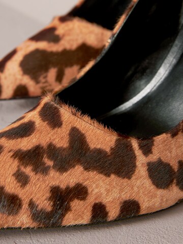 Next - Zapatos con plataforma en marrón
