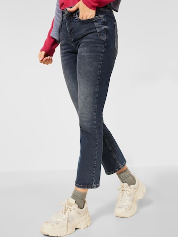 STREET ONE Flared Jeans in Blue: front