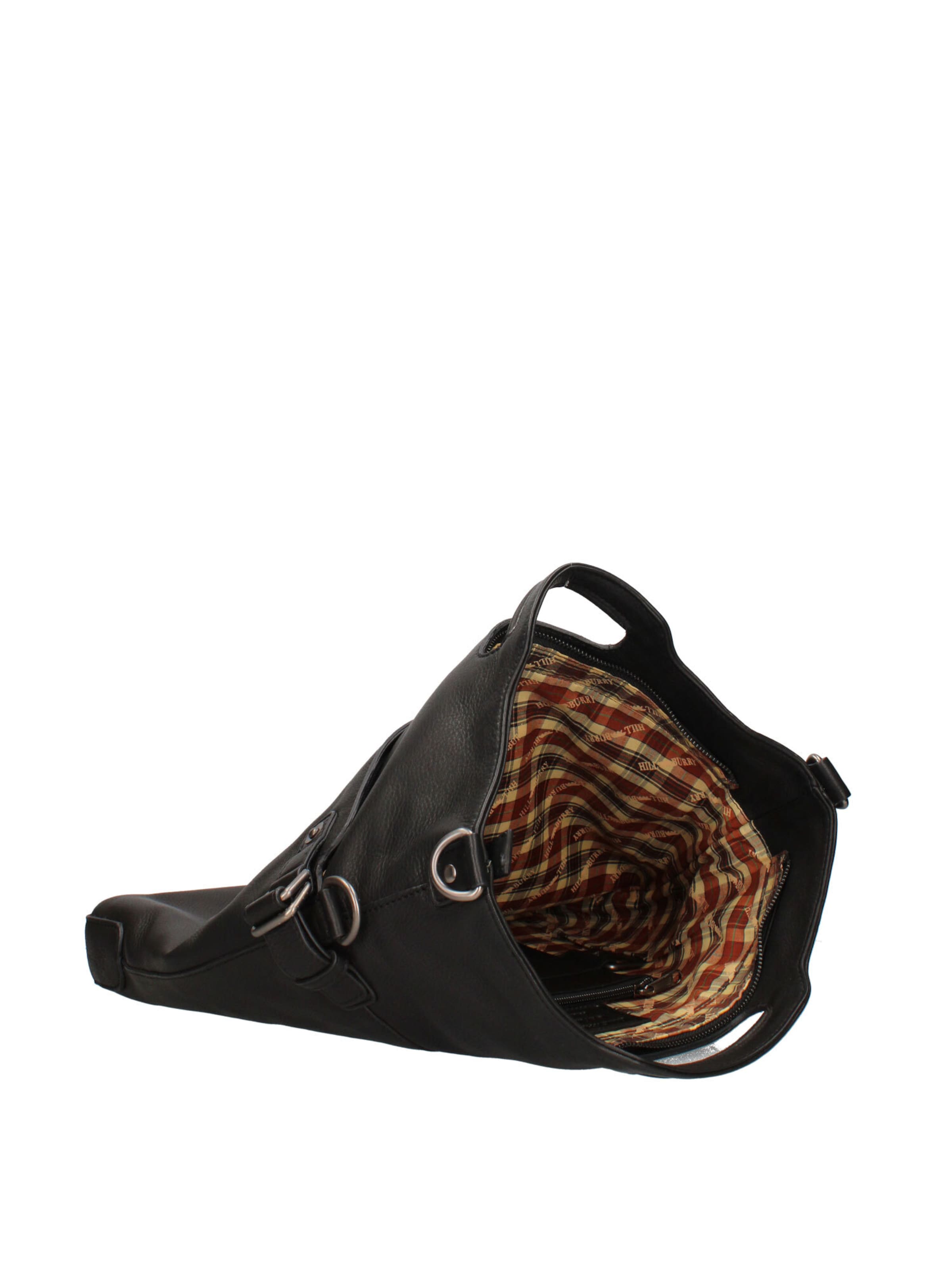 HILL BURRY Schoudertas in Zwart