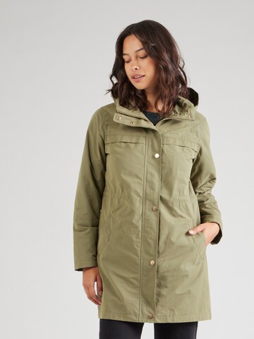 Manteau mi-saison BONOBO en vert : devant