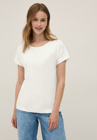 CECIL T-Shirt in Weiß: Vorderseite