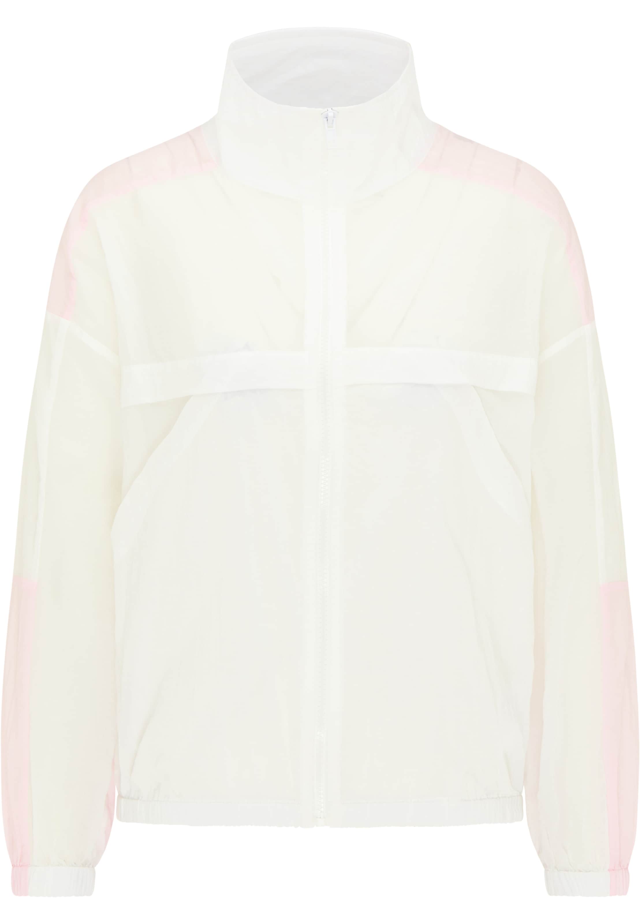 myMo ATHLSR Αθλητικό μπουφάν σε λευκό: μπροστά