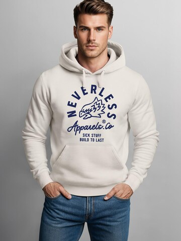 Neverless Sweatshirt 'Adler' in Beige