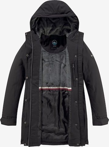 POLARINO Winter Coat in Black