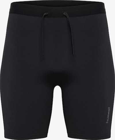 Hummel Sporthose in XXL in grau / schwarz, Produktansicht