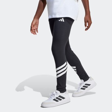 ADIDAS SPORTSWEAR Skinny Fit Спортен панталон в черно: отпред