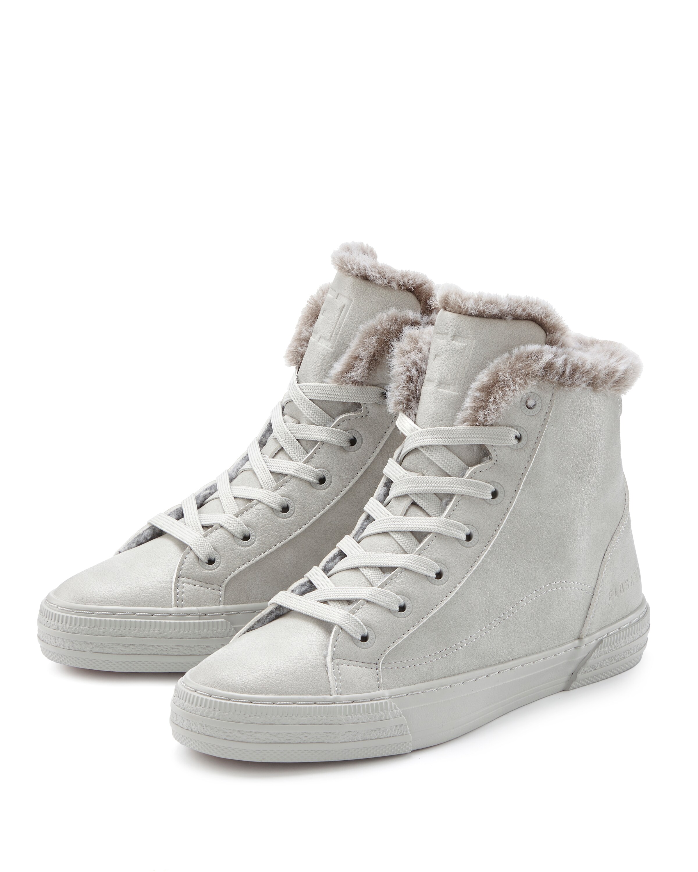 Elbsand Lace-Up Ankle Boots in Grey