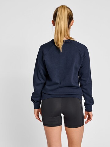 Hummel Sweatshirt 'Red' in Blue
