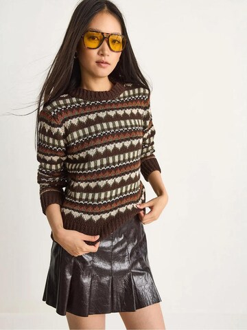 Pull-over Bianco Lucci en marron