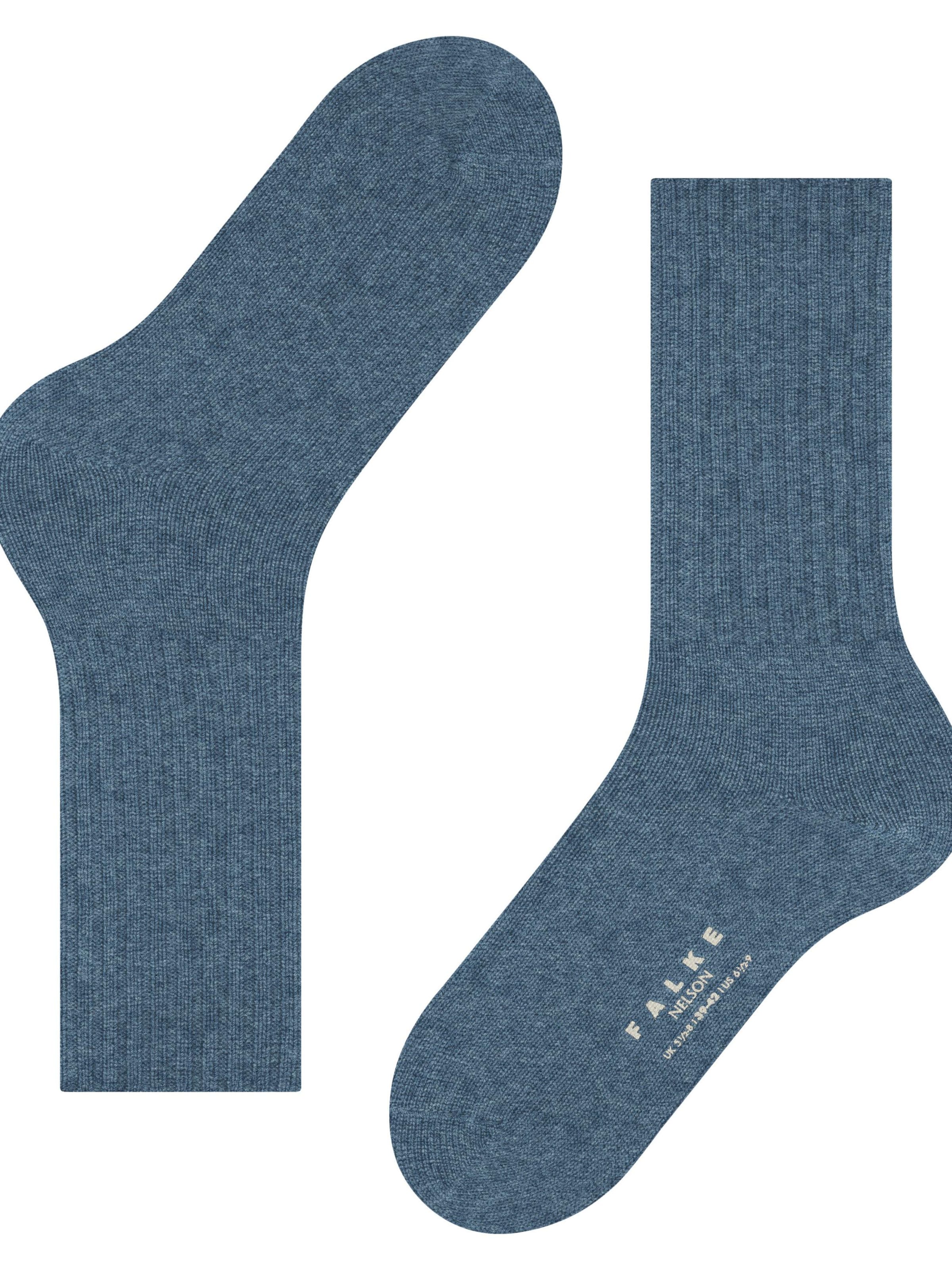 FALKE Socks 'Nelson' in Blue