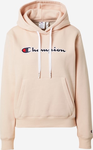 Champion Authentic Athletic Apparel - Sudadera en rosa: frente