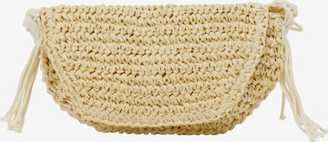 Borsa a tracolla di IZIA in beige: frontale