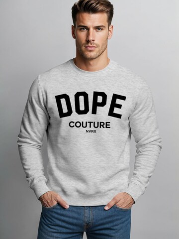 Neverless Sweatshirt 'Dope Couture'‌‌ in Grau: Vorderseite