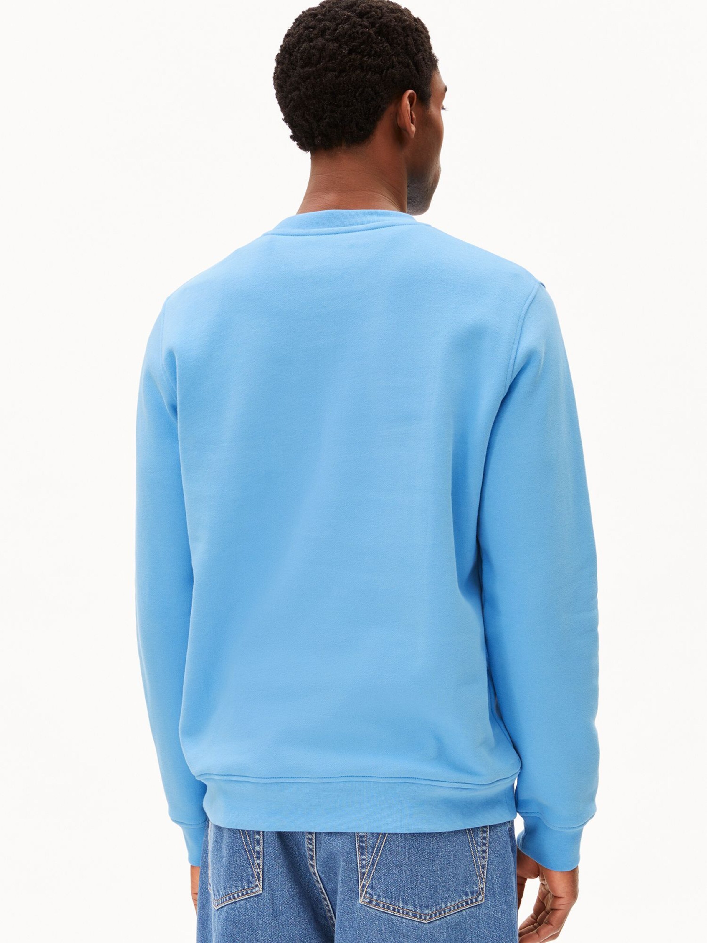 ARMEDANGELS Sweatshirt in Blue: front