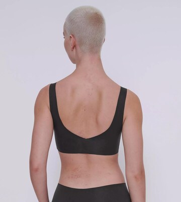 SLOGGI Bustier BH 'ZERO Feel 2.0' in Zwart