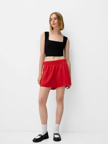 Bershka Top w kolorze czarny