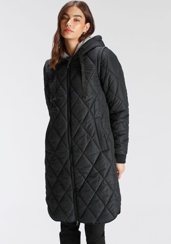 TAMARIS Winter Coat in Black: front