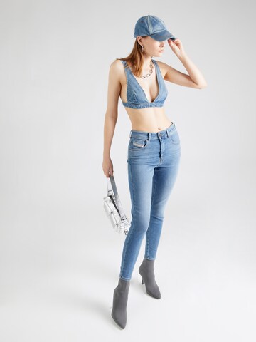 DIESEL Slimfit Jeans 'SLANDY in Blau