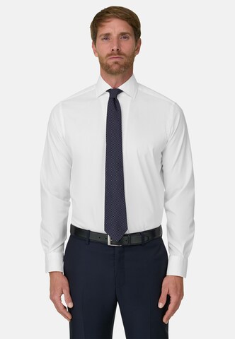 Boggi Milano Shirt in Wit: voorkant
