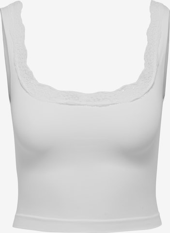 ONLY Нательная майка 'ONLVICKY' в Белый: спереди